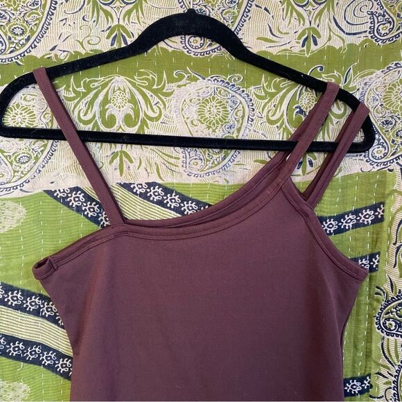 Nike Brown Everyday Mode Asymmetrical Tank Dress Size Medium - Picture 10 of 16
